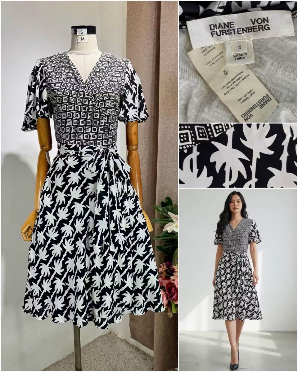 Diane von Furstenberg Kleider: DVF Silk Wrap Dress – Gebraucht aus St.Josefen von lop_lh8d