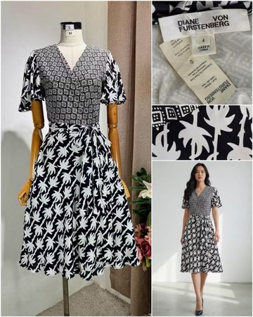 DVF Silk Wrap Dress