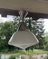 Antike Hängelampe Bauhaus Glaslampe Lampe Leuchte Rarität