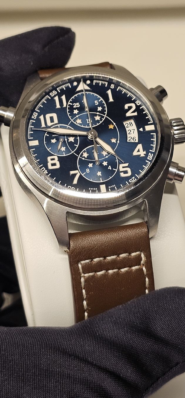 IWC Orologi: IWC Pilot's Double Chronograph Le Petit Prince – Usato da Basel venduto da TimelessWanderer 1