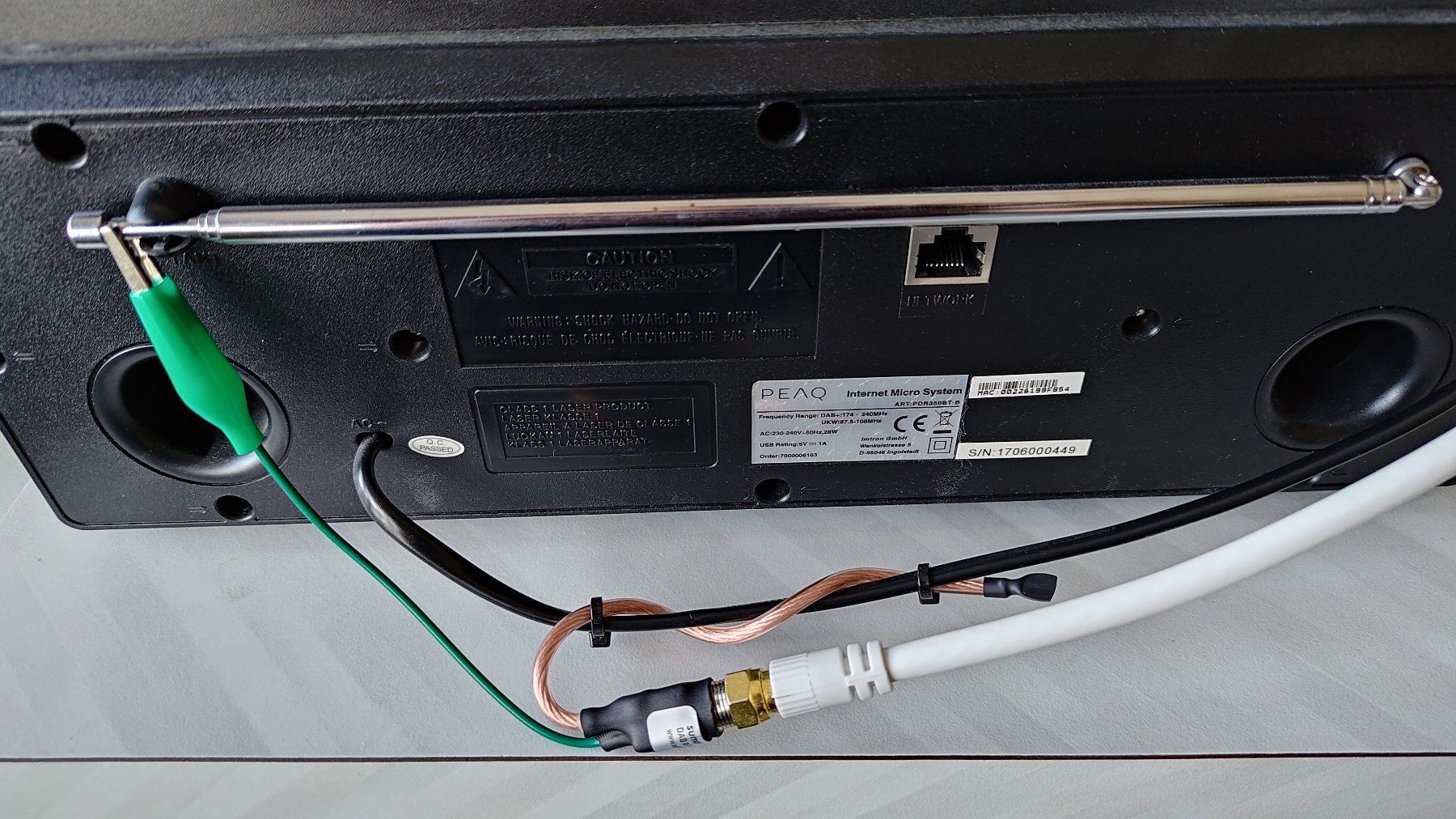 Radiocomunicazione: DAB+ Rx Clip Antennen Adapter – Nuovo e nell'imballaggio originale da Unterägeri venduto da sumatronic 6