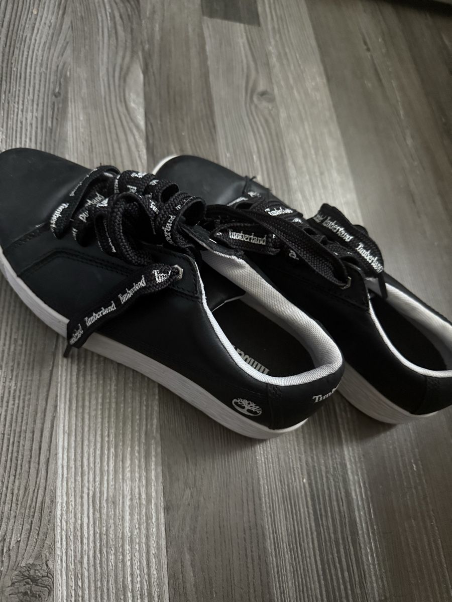 Timberland Scarpe da donna: Chaussures Timberland cuir noir,taille 39.5 – Usato da Monthey venduto da Joseph-29 1
