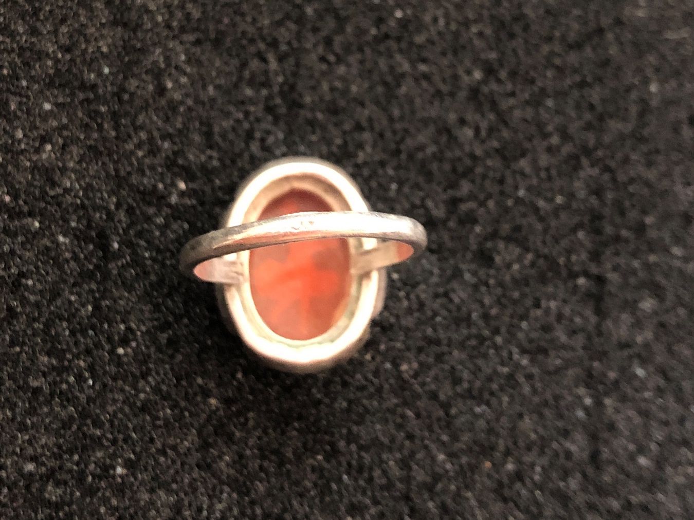 Ringe: Ring mit Kamee Motiv Markasit Silber – Gebraucht aus Adliswil von Tito088 1