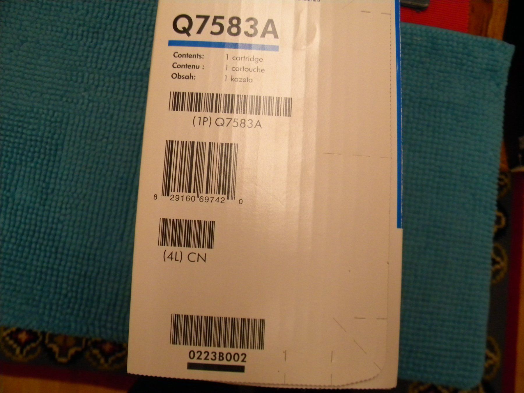 Hewlett Packard Druckerpatronen & Toner: Q7583A / 503A – Neu und originalverpackt aus Bühler von Wini100 2