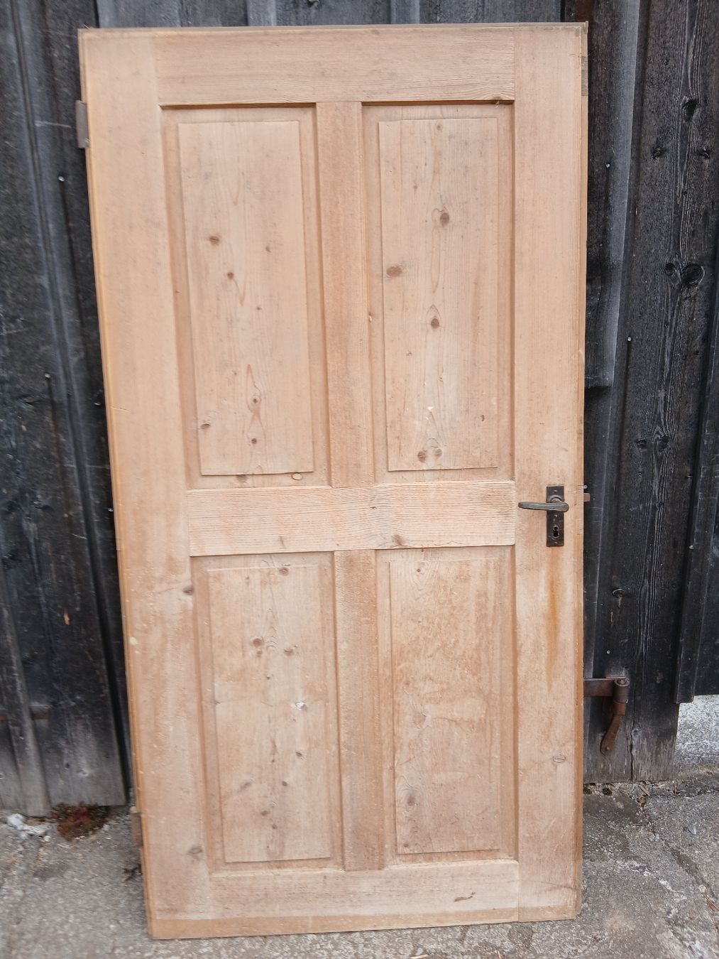 Porte: schöne alte gestemmte Türe Tanne – Usato da Nesslau venduto da Jakobi01 2