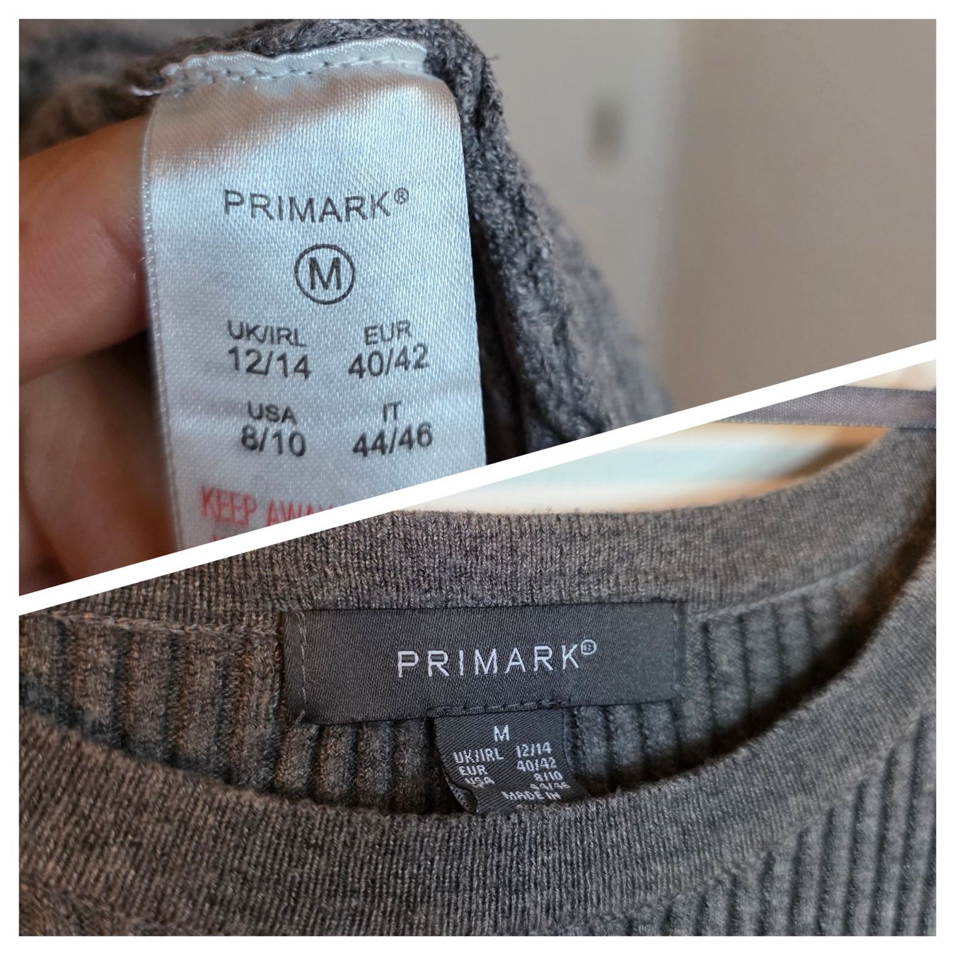 Primark Vestiti: Primark Rippkleid Tunika XS-S-M – Usato da Wald ZH venduto da CapLux 7