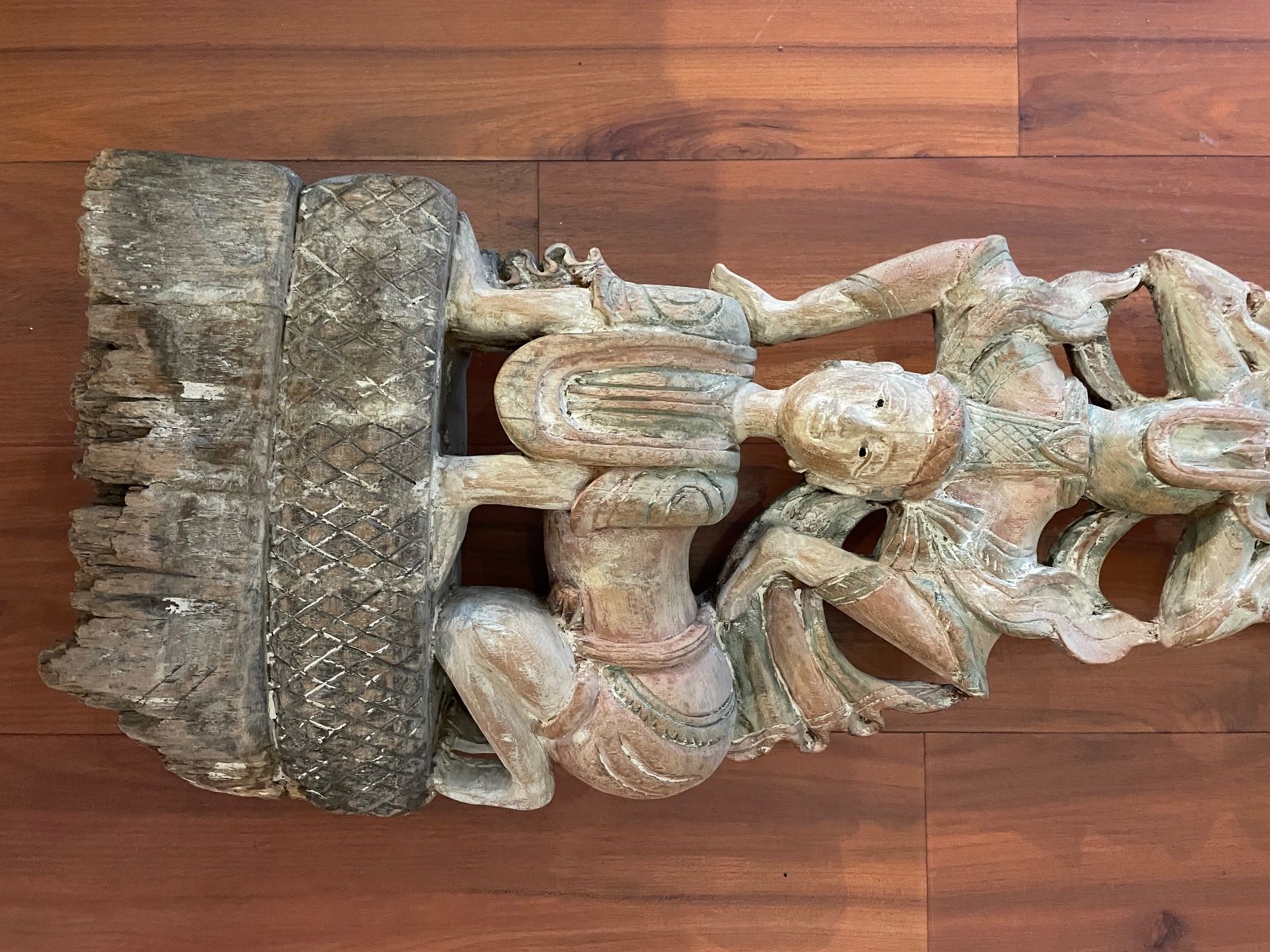 Sculture & Statue: Wunderschöne handgeschnitzte indische Statue - Höhe 180 cm! – Usato da Fidaz venduto da KunstsammlerGR60 2