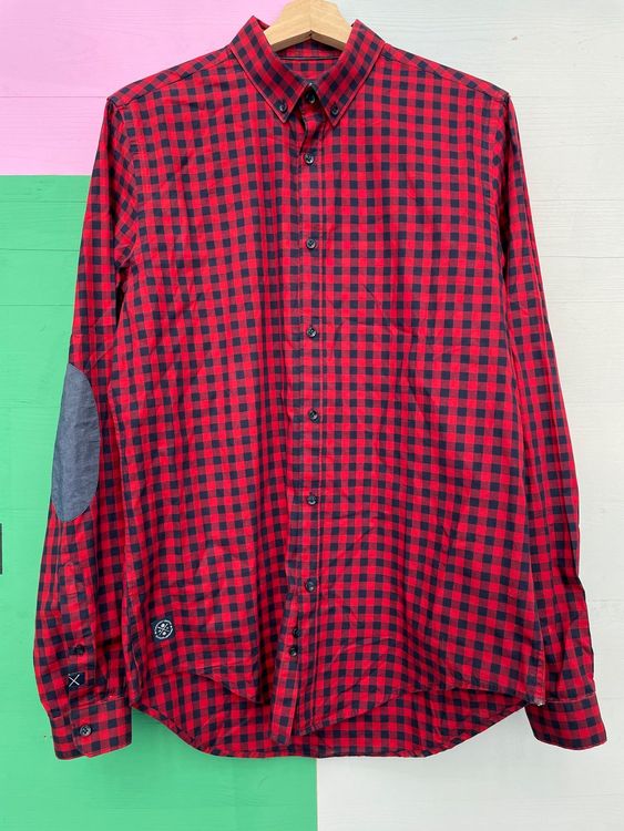 Zara Vetements Chemise A Carreaux Rouge Et Noir Femme Zara Hauts