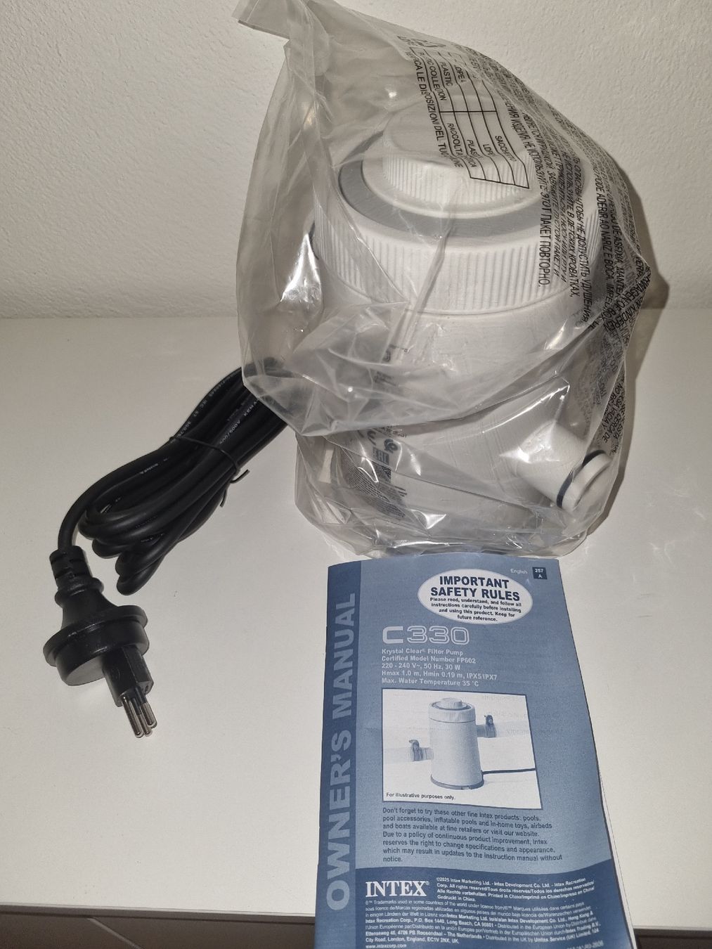 Intex Schwimmbad-Zubehör: Pool Pumpe – Neu und originalverpackt aus Chur von Beimirhates