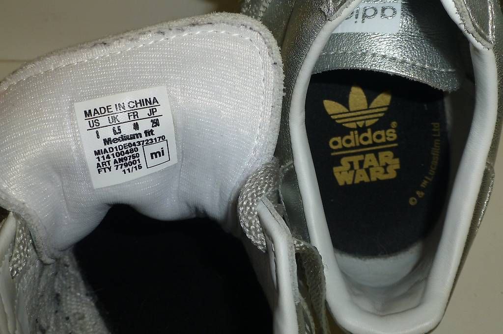 Adidas Scarpe da uomo: Adidas Starwars Superstar Metal Toe Grösse 40 – Nuovo (secondo la descrizione) da Reinach BL venduto da Spider63 3