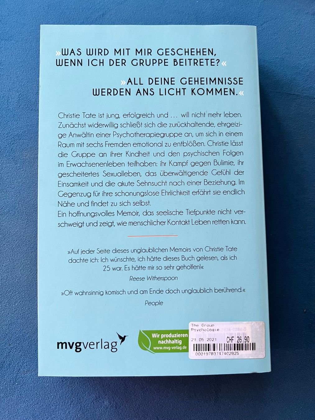 Libri: Buch - the Group - Christie Tate – Nuovo (secondo la descrizione) da Effretikon venduto da YaMn 1