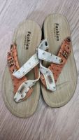 NEU Sommer-Zehentrenner, Flip Flops, Kunstleder Sandalen, 40