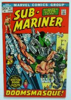 SUB-MARINER #47 🔑 KEY BATTLE VS. DOCTOR DOOM MARVEL 1972