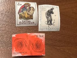 3 x Briefmarken, Österreich, ungebraucht, Top Zustand! (52)