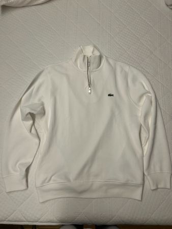 Lacoste half-zip embroidered sweatshirt BRAND NEW