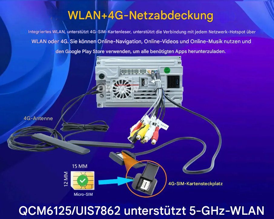 Sistemi audio & multimediali: VW Touareg 7L & Multivan T5 (2003-2015) Multimedia Player – Nuovo e nell'imballaggio originale da Chur venduto da shop.chur 1