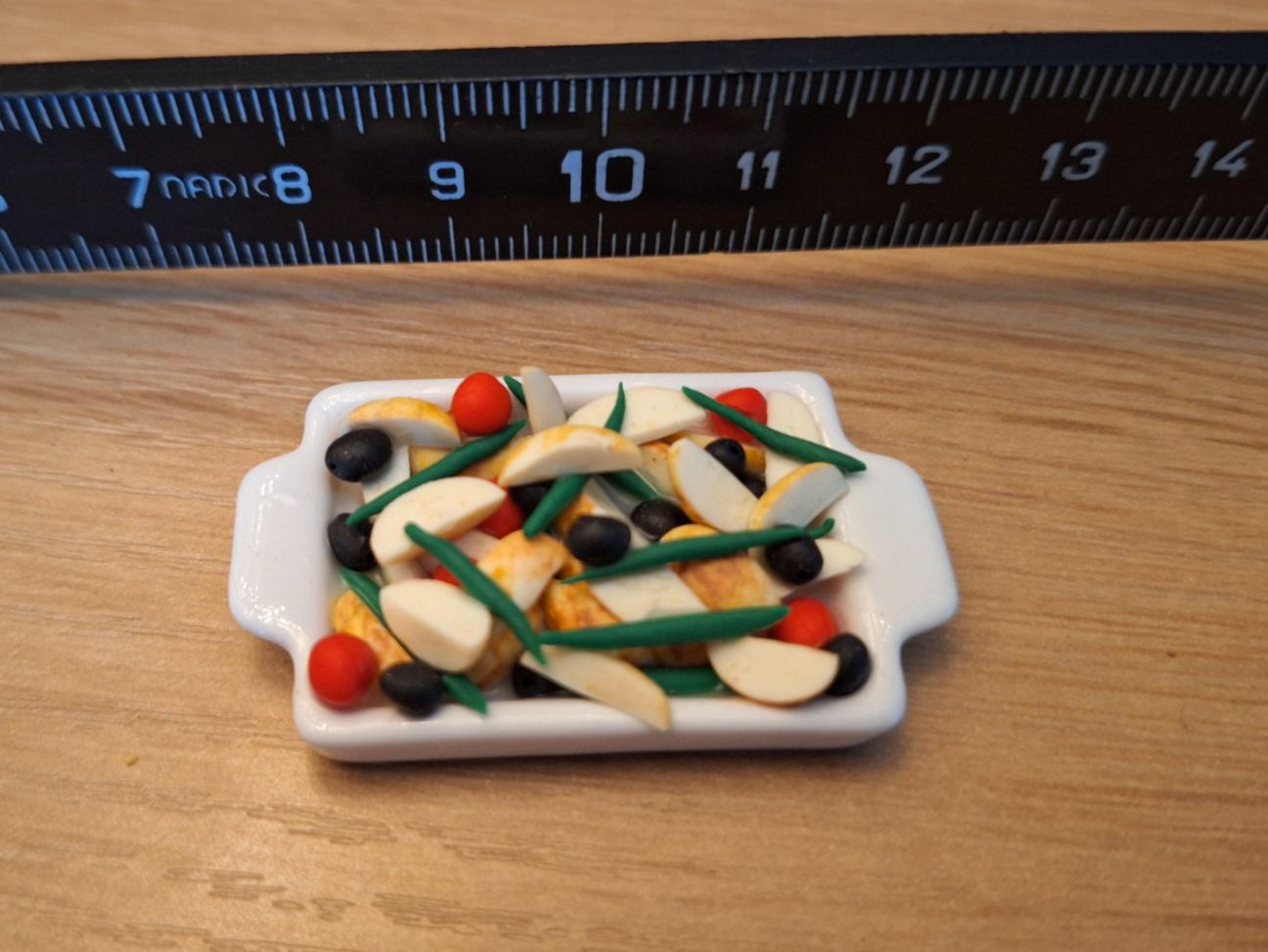 Case e mobili per bambole: Handmade Provencale Wedges – Nuovo (secondo la descrizione) da Zürich venduto da HandmadeTinyFood 3