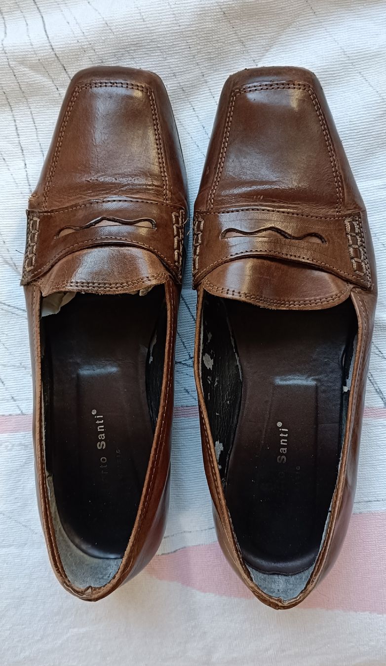 Roberto Santi Scarpe da donna: Damen Leder Schuh Gr. 39 – Usato da Porza venduto da PomiSmurf