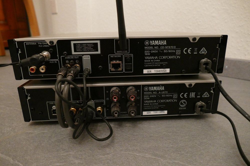 Amplificateur Yamaha AU670 et CDNT670D Kaufen auf Ricardo