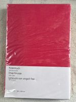 FIXLEINTUCH 100% BAUMWOLLE ROT NEU & ORIGINALVERPACKT