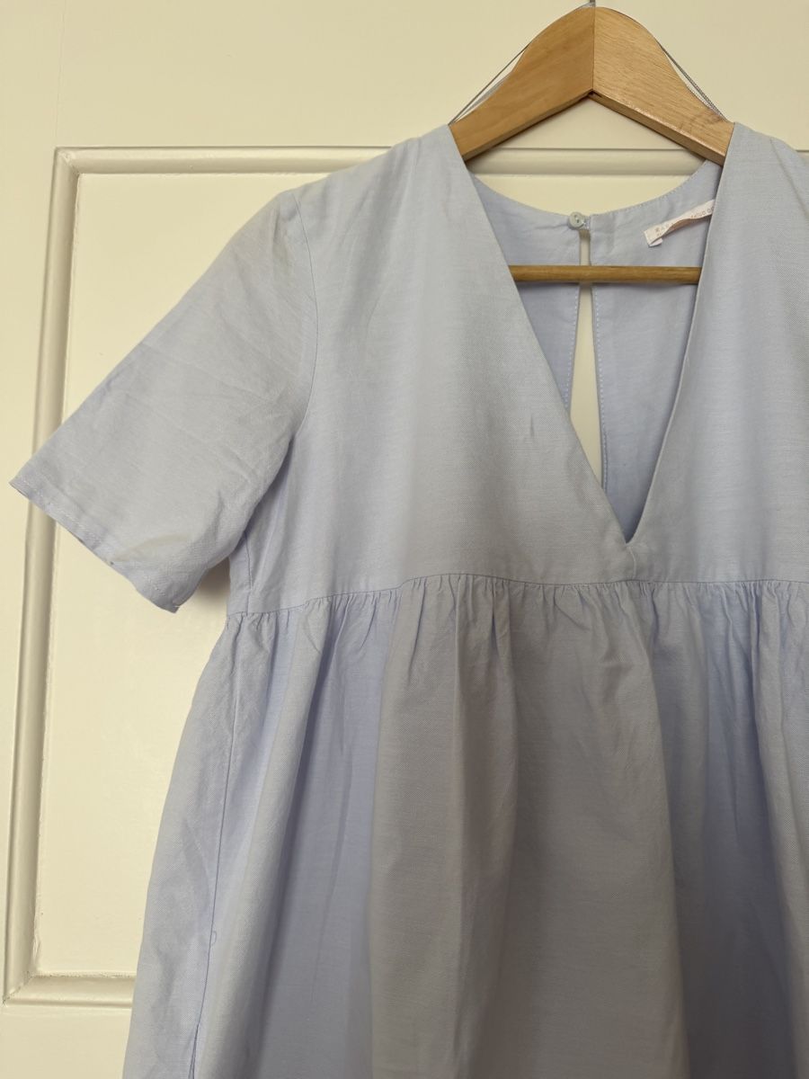 Zara Vestiti: Kurzes Sommerkleid, hellblau – Usato da Zürich venduto da Nadgb1303 1