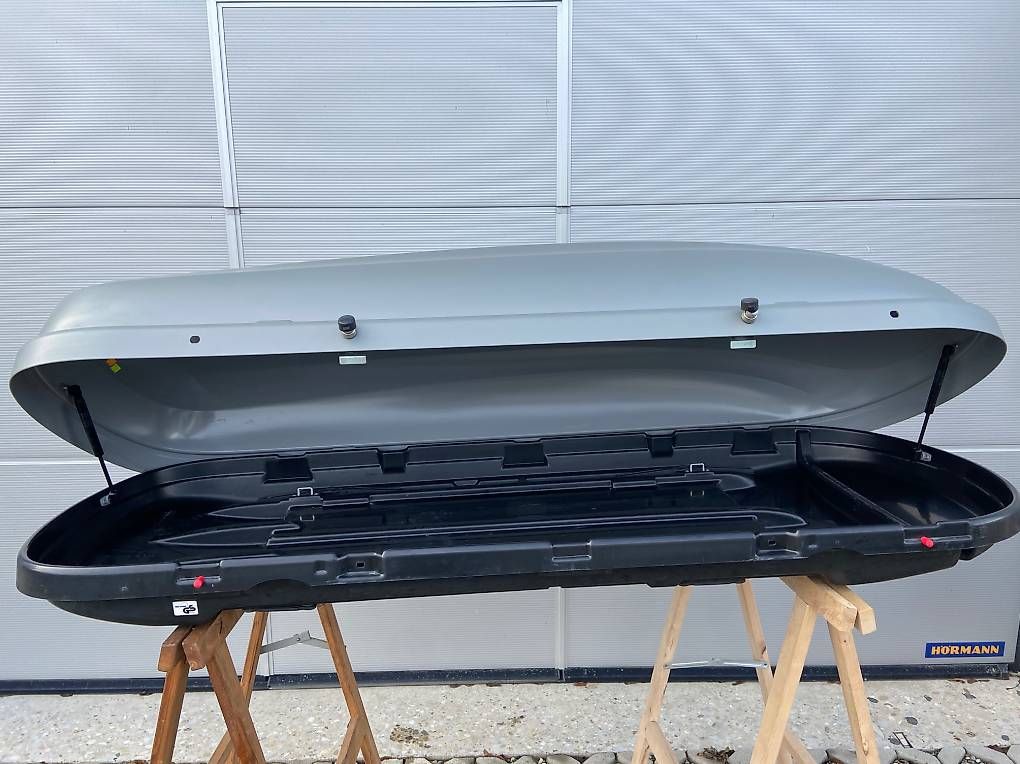 Box da tetto: XXL Dachbox 470 Liter Volumen mit oder ohne Thule Träger – Usato da Leuzigen venduto da Doppelrad 1