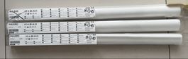3 Stk. IKEA INGJERD Rolos, weiss, neuwertig