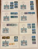 1978, Alle Lemanex Kombinationen auf FDC, selten angeboten !