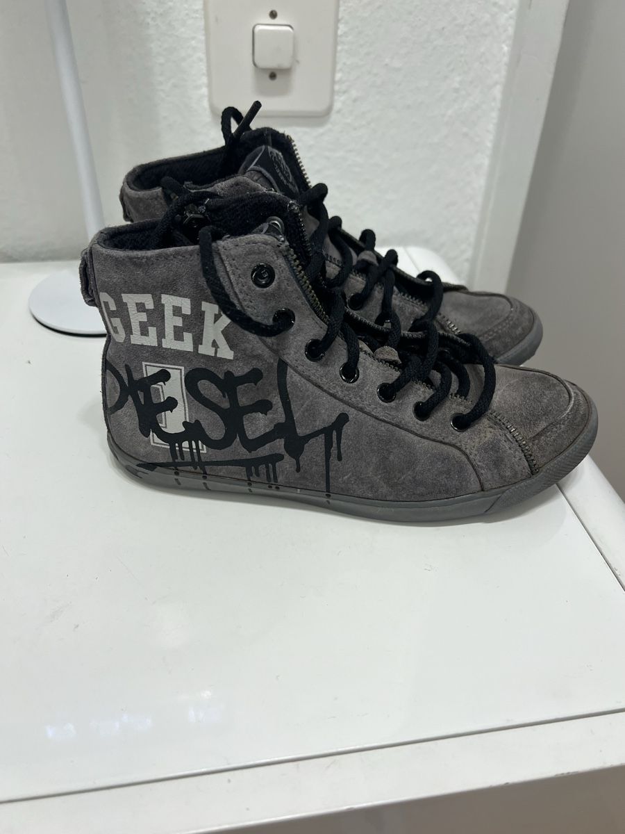 Diesel Scarpe per ragazzi: DIESEL LEDERSNEAKERS GR 34 – Usato da Basel venduto da theo-g77