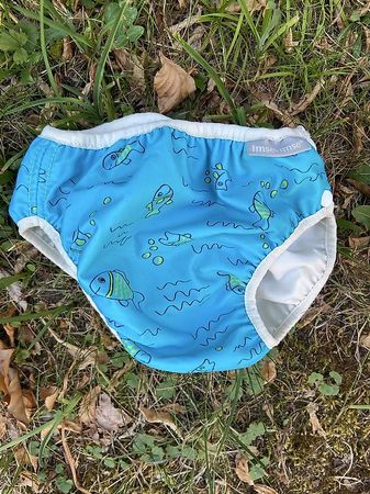 ImseVimse Schwimmwindel Badehose Gr. 1317 kg  Fische