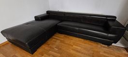 Schõnes Designer Ledersofa 2teilig Ecksofa