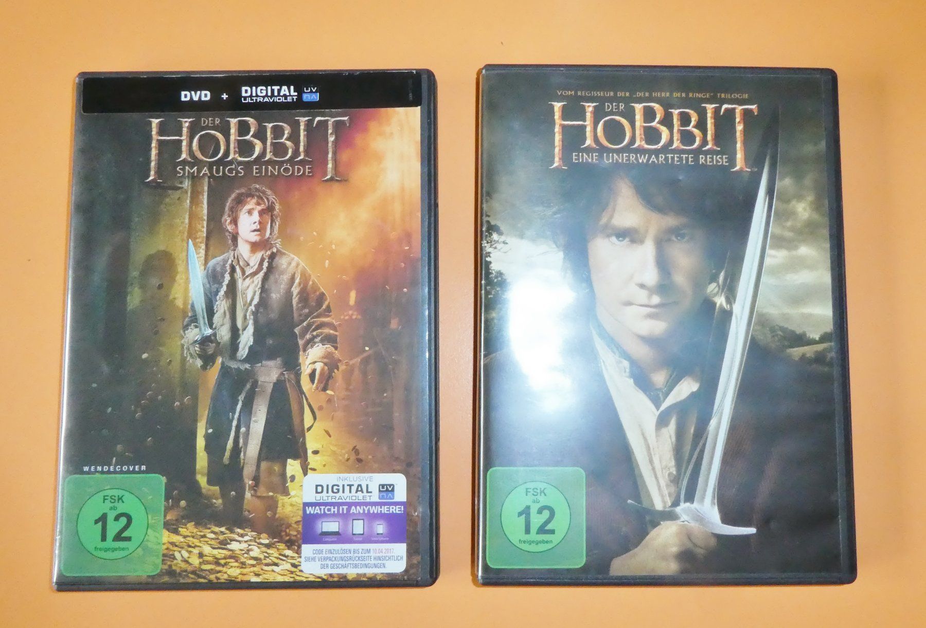 Alle DVDs: Hobbit - Film 1 und 2 - DVD – Gebraucht aus Siebnen von GluckPilz5684