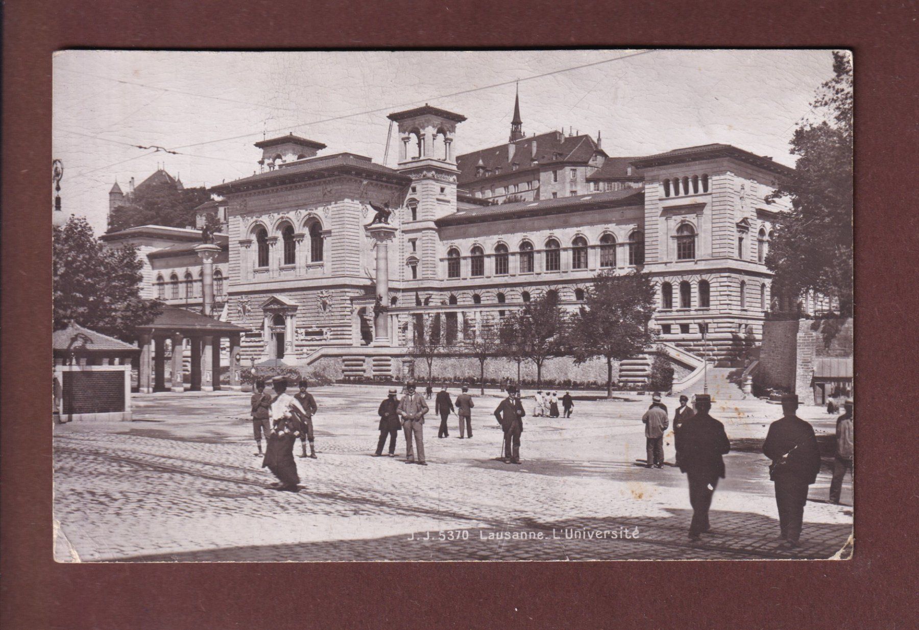 Cartes postales: LAUSANNE - Place de la Riponne – D'occasion à Pully par nicecards