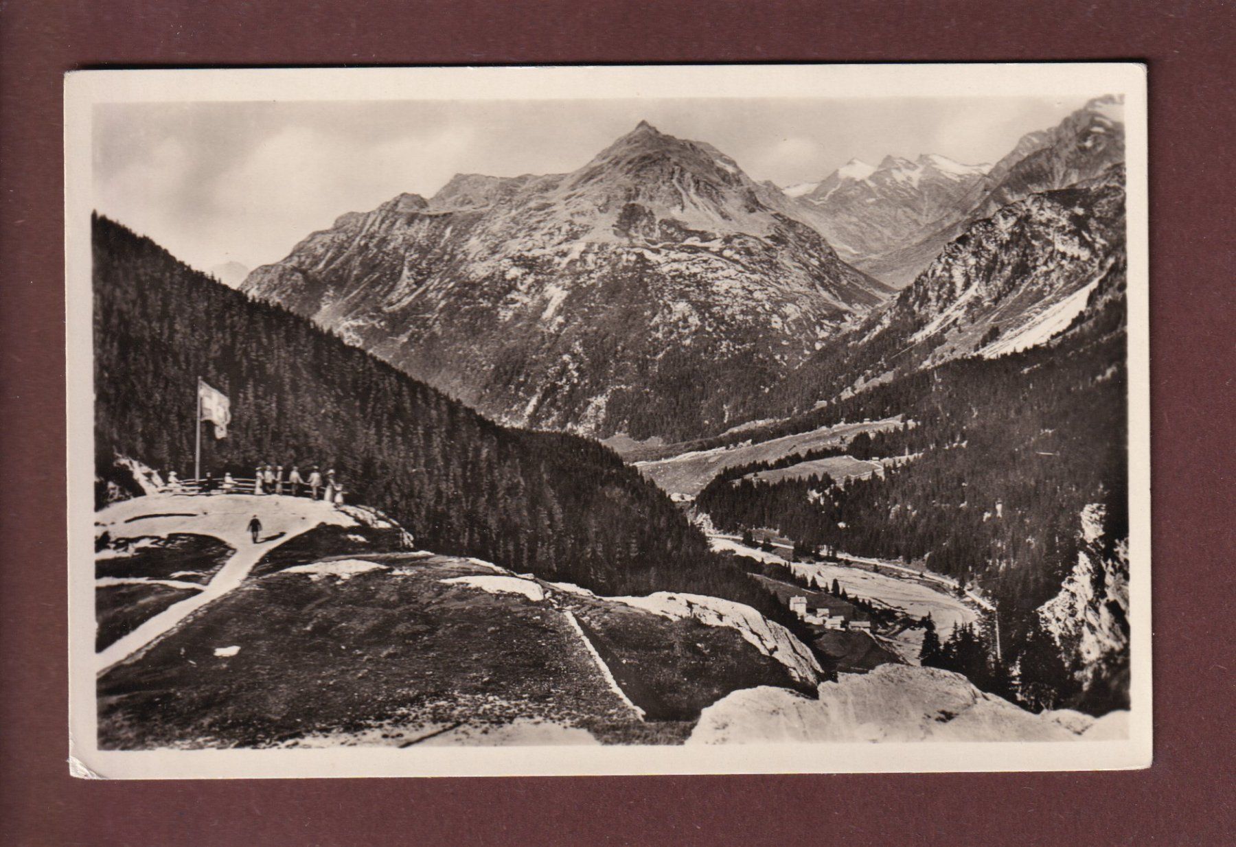 Cartoline postali: MALOJA-KULM – Usato da Pully venduto da nicecards