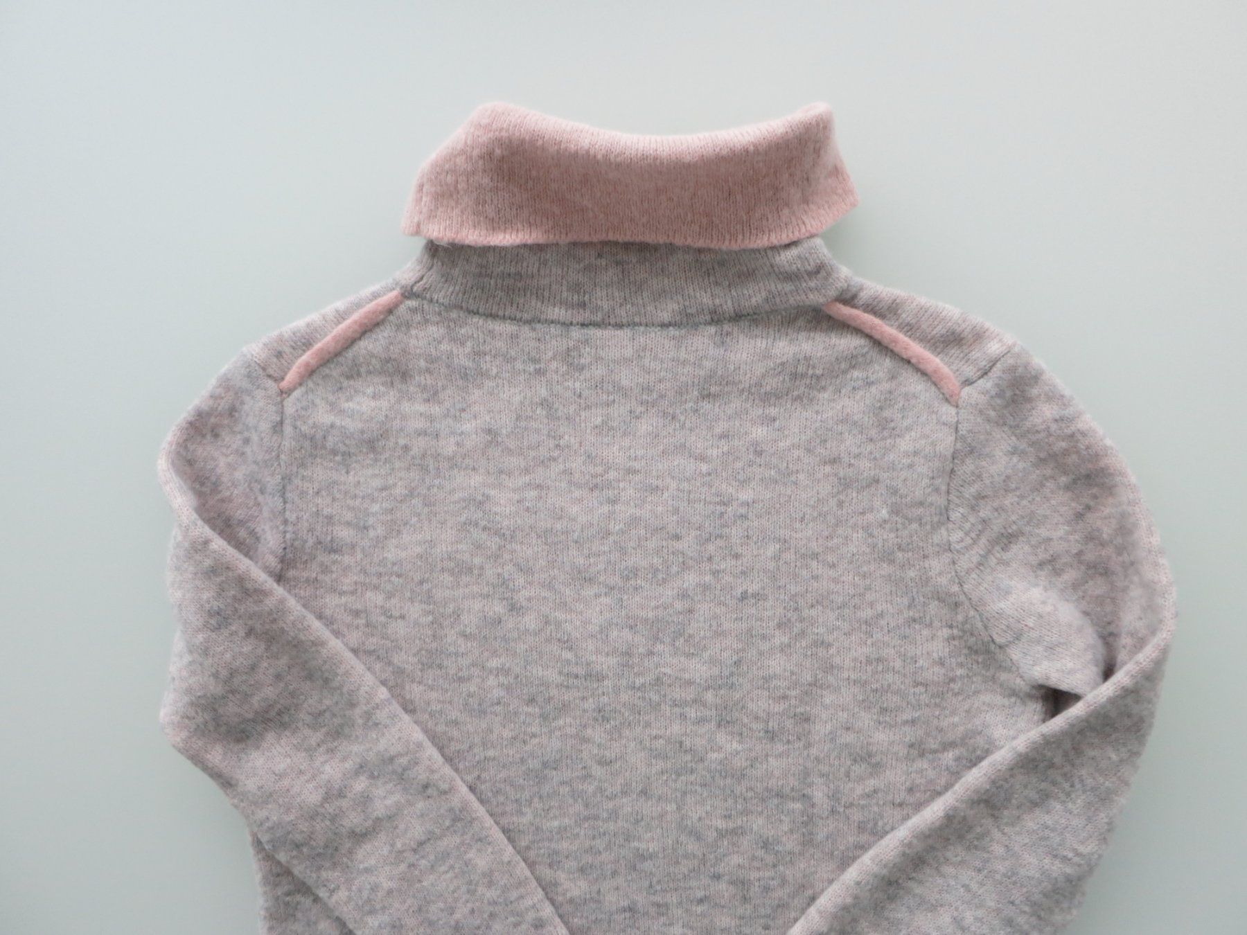 Esprit Maglioni & Felpe: Esprit Pullover Rollkragen hellgrau/rosa – Usato da Wisen SO venduto da Ihunter 6