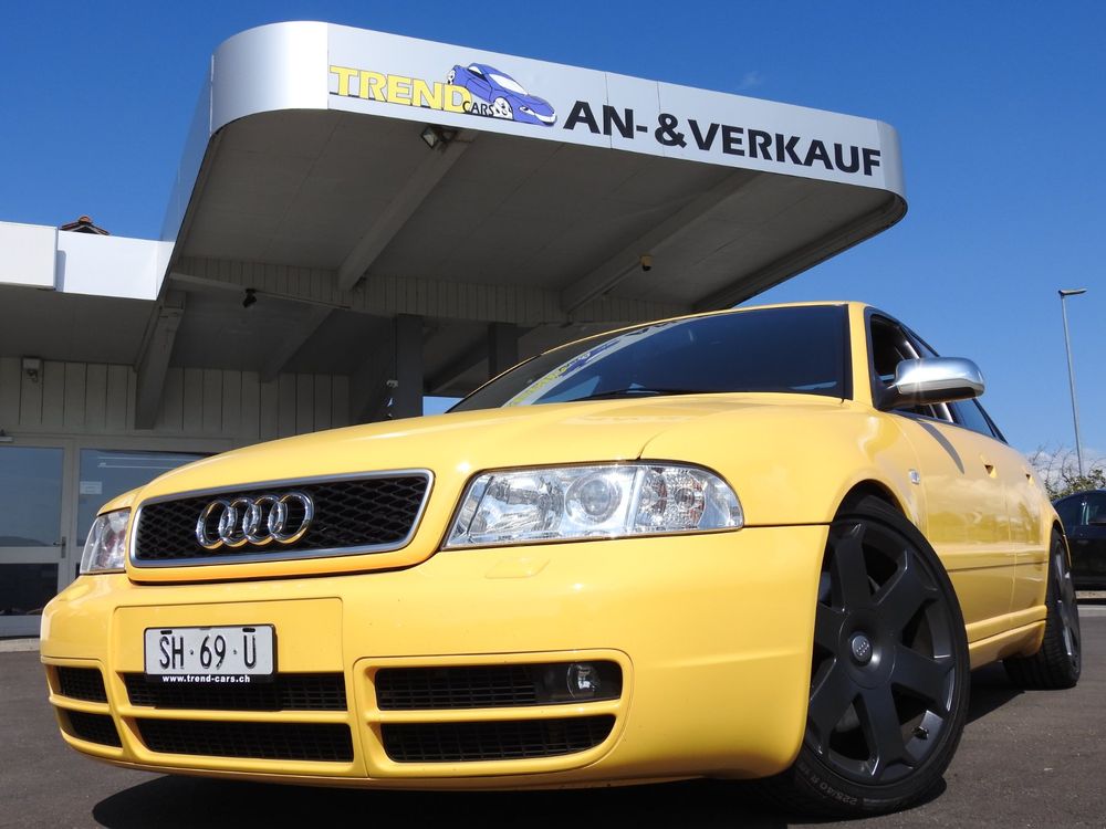 Einmalige Audi S4 Limo Youngtimer erst 55'850 Km neu ab MFK