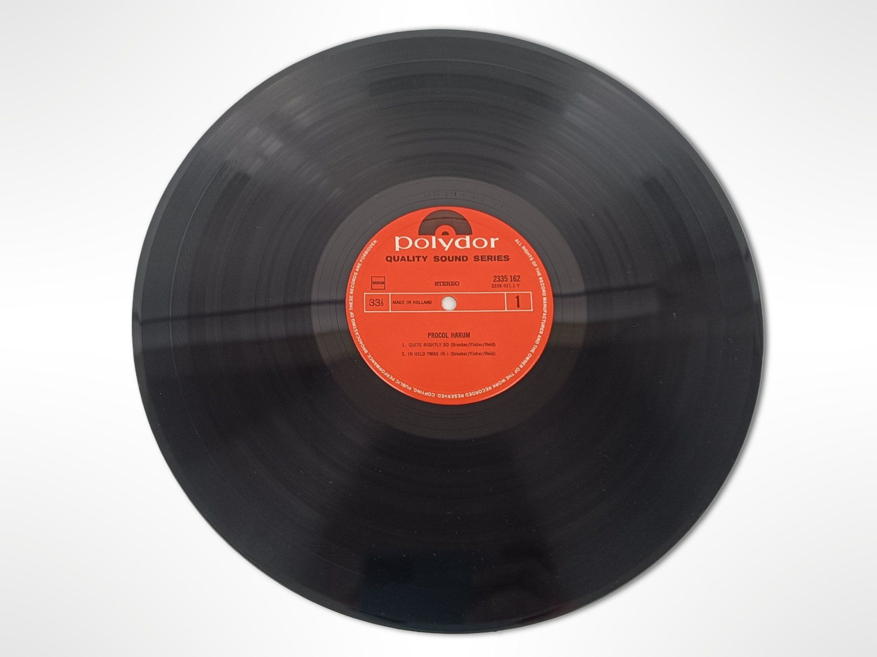 Dischi in vinile: Vinyl Procol Harum - Procol Harum – Usato da Suhr venduto da Restwert_Suhr 5