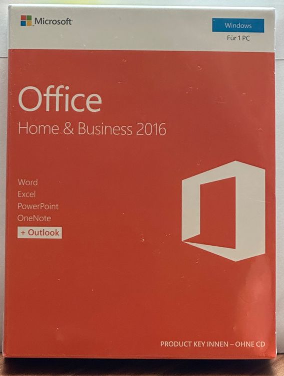 Microsoft Office Home & Business 2016 Kaufen auf Ricardo