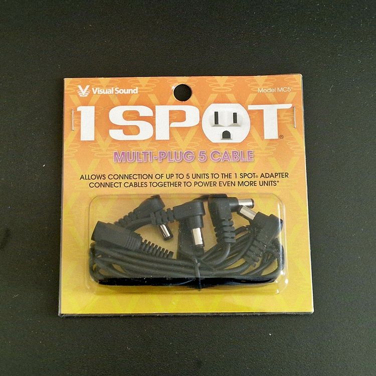 1 Spot Multi-Plug 5 Cable / Visual Sound (Neu und originalverpackt) in ...