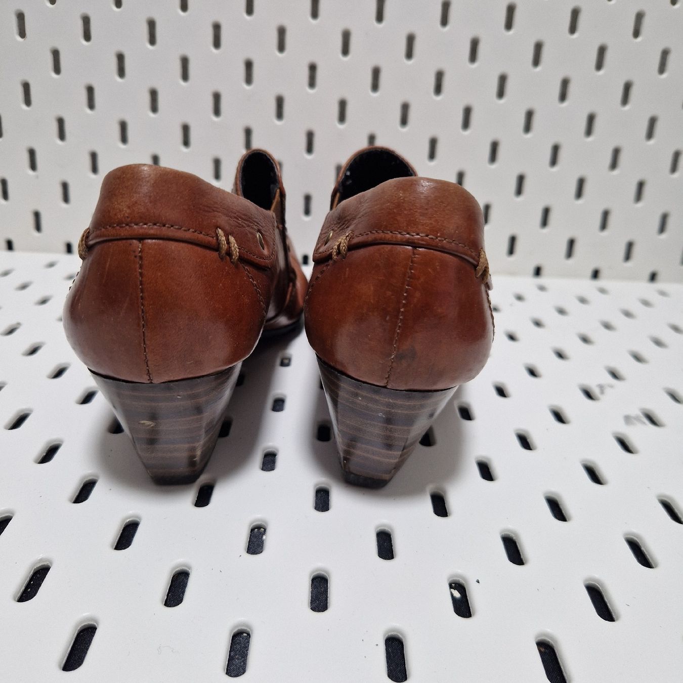Scarpe da donna: Elegante, braune Lederschuhe, Grösse 36 – Usato da Gwatt (Thun) venduto da Letzte-Chance-III 3