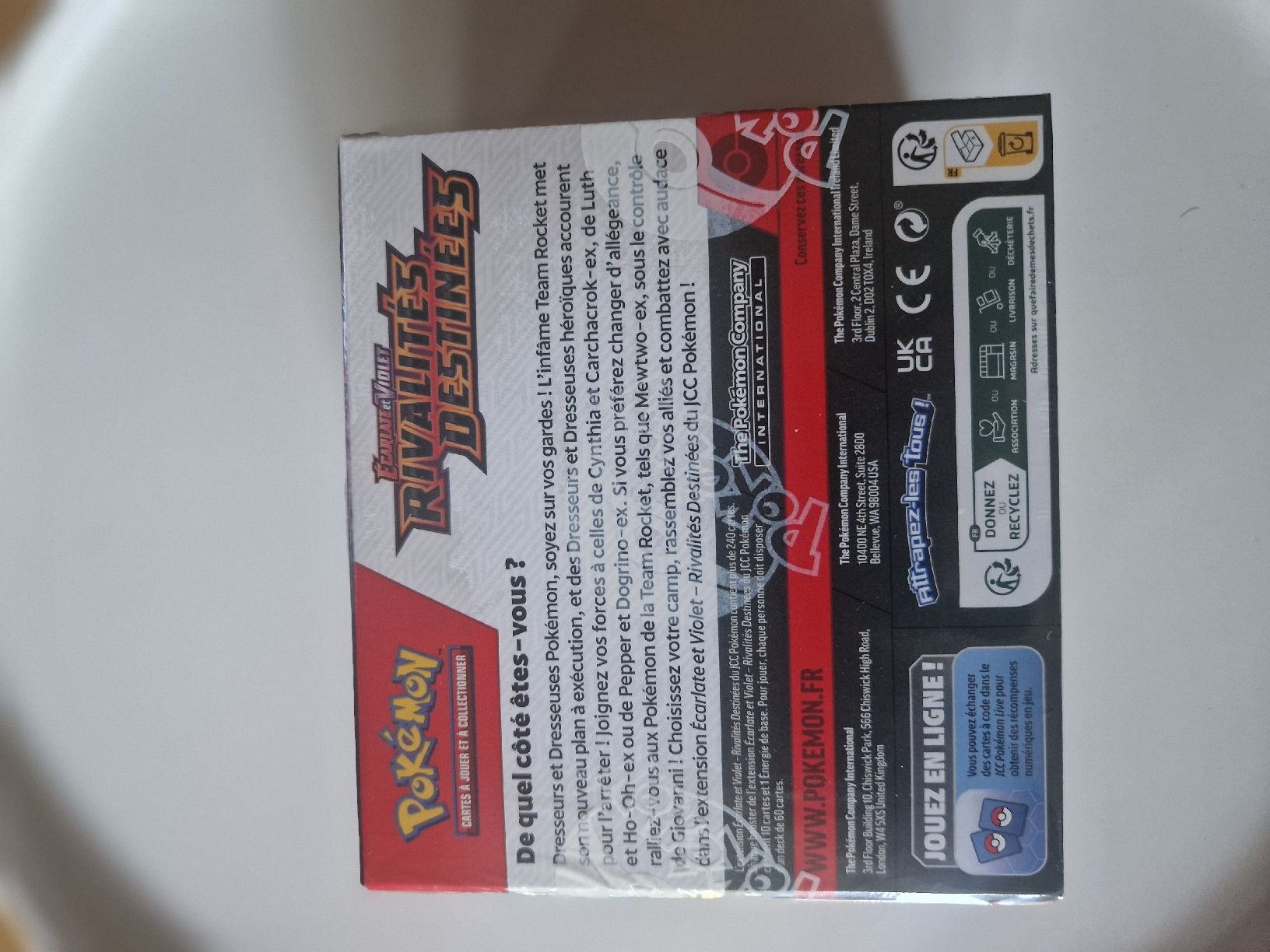 Pokémon Carte collezionabili: Display rivalités destinées – Nuovo e nell'imballaggio originale da Les Acacias venduto da S.Vieira 1