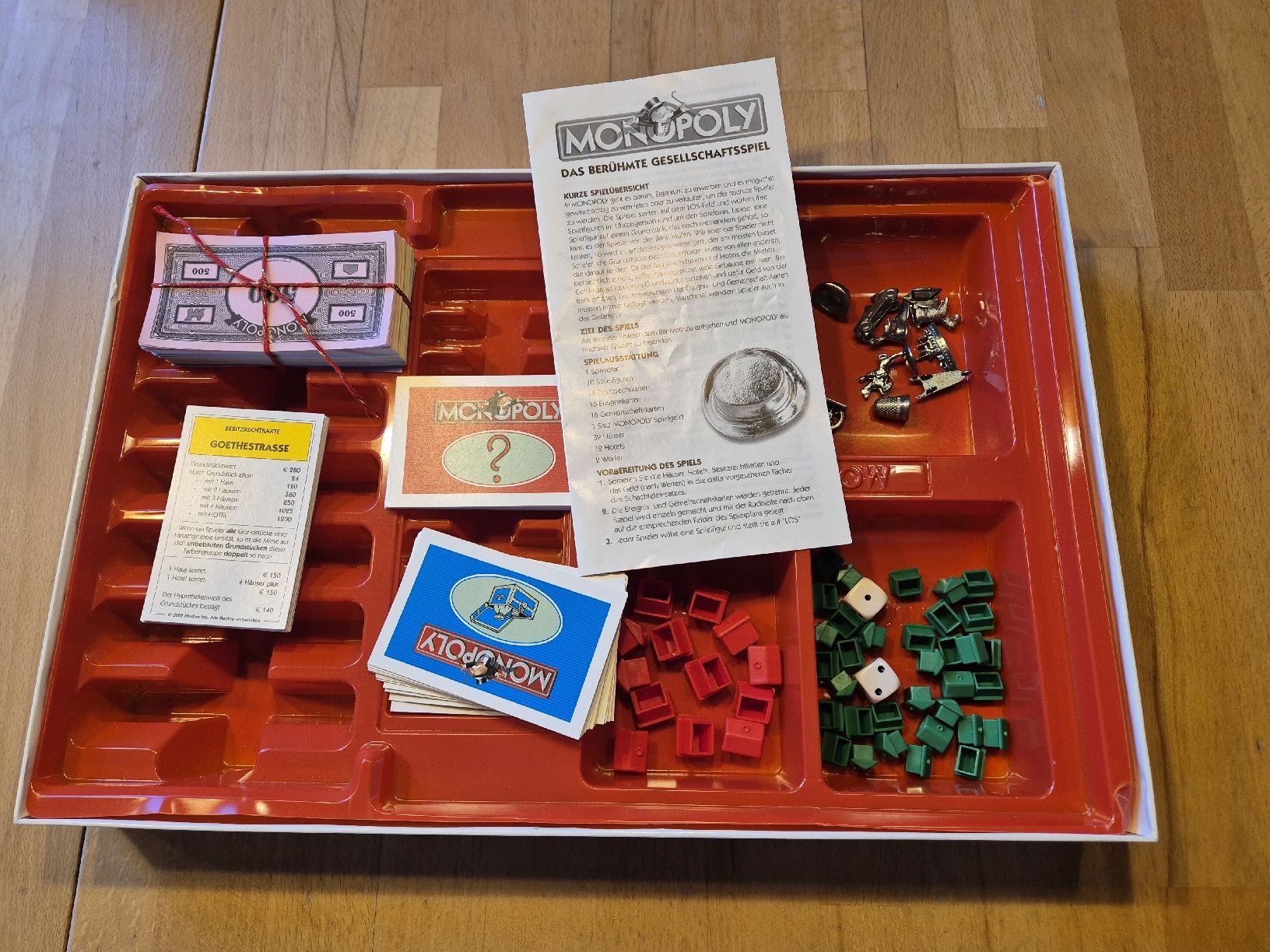 Parker Giochi: Monopoly - Das berühmte Gesellschaftsspiel  – Usato da Ettiswil venduto da beekeper13 2