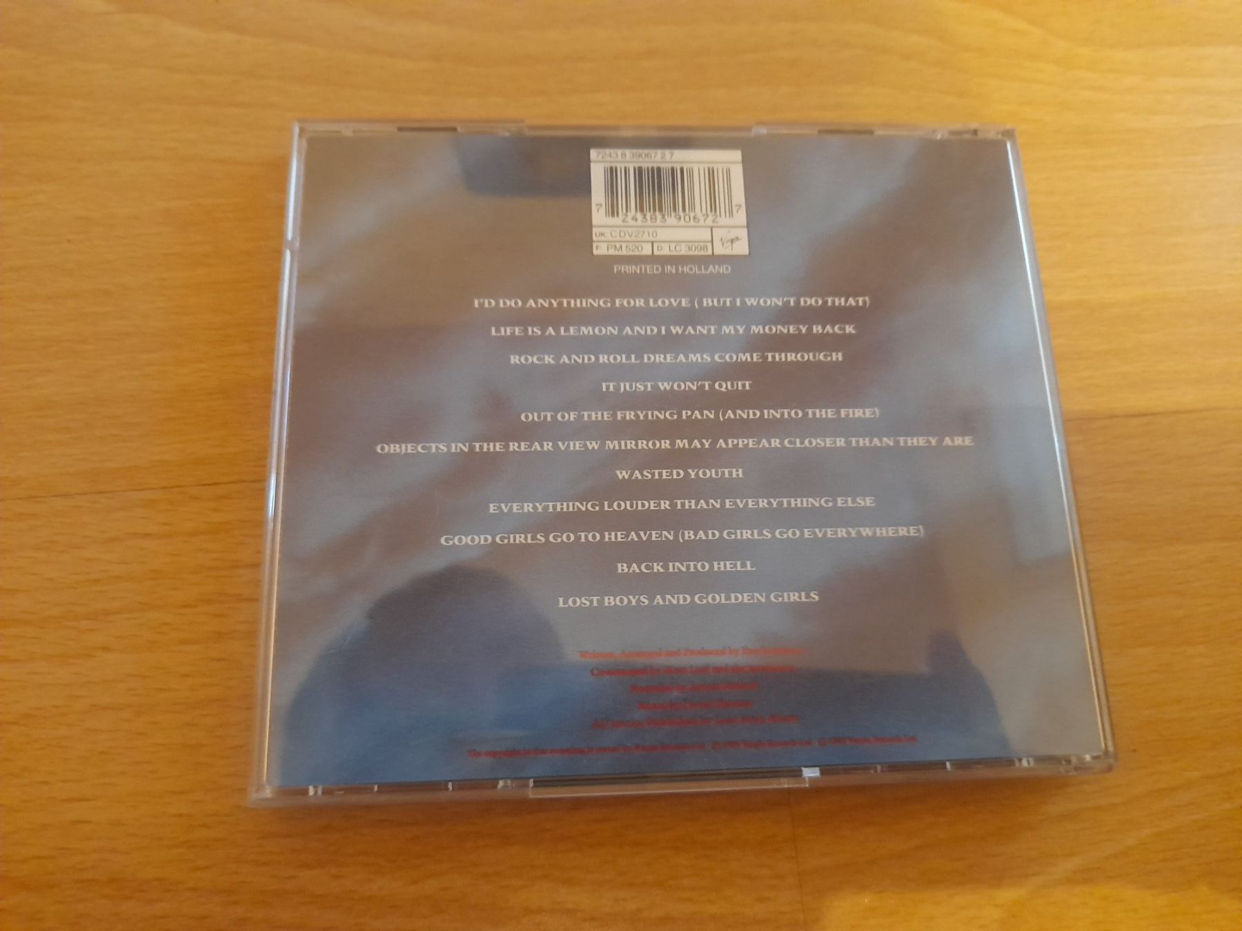 CD: CD Meat Loaf - Bat Out Of Hell II – Usato da Lustmühle venduto da chevi03 2