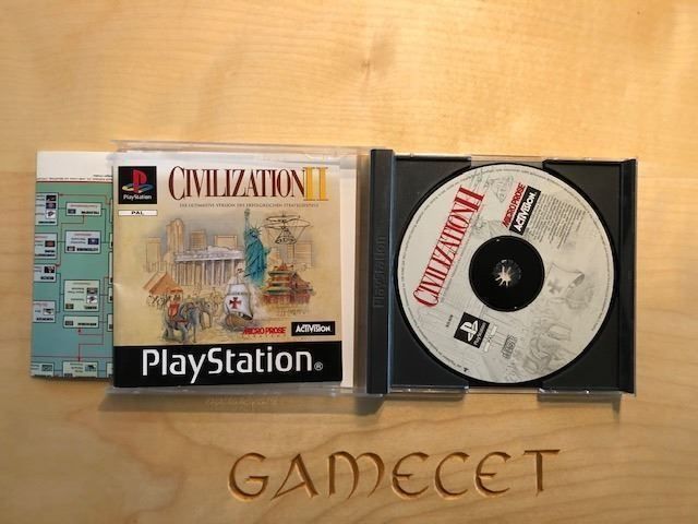 Sony Giochi: Civilization PS1 Playstation 1 mit Karte – Usato da Steinach venduto da Gamecet 1