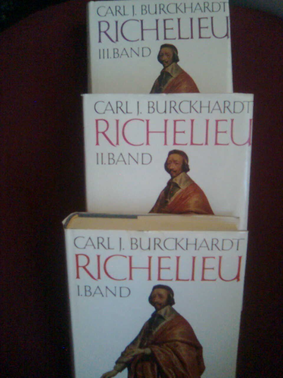 Libri: Carl J  Burckhardt Richelieu 1/2/ 3. – Usato da Basel venduto da Alacant
