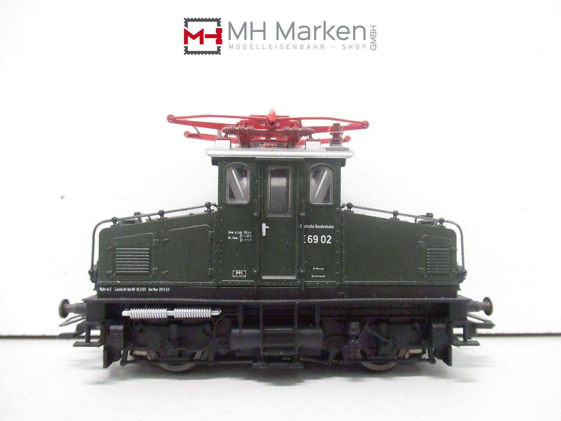 Märklin Modelleisenbahnen: Märklin 37475 Deustche Bundesbahn DB E-Lok E96 AC Digital H0 – Gebraucht aus Basel von mhmarken