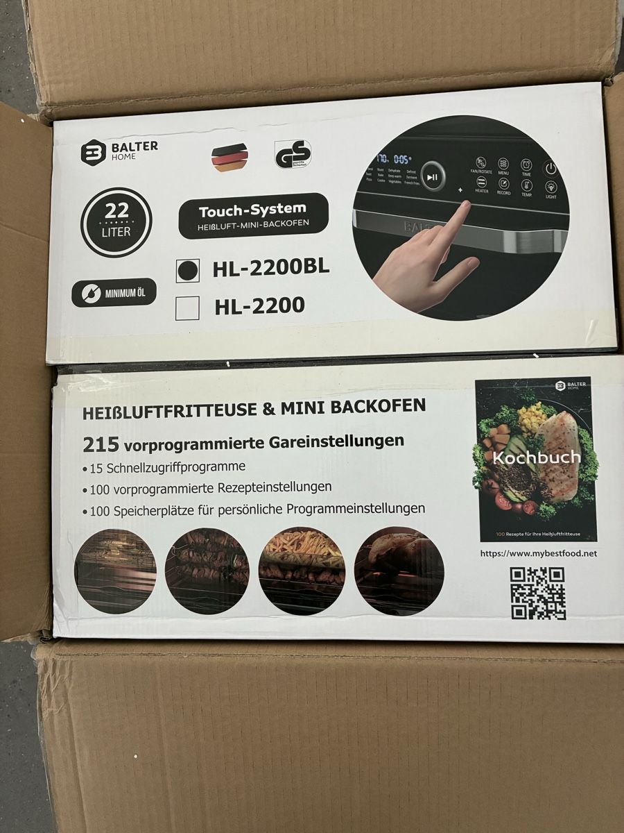Küchengeräte: Heissluftfritteuse und Minibackofen – Gebraucht aus Zürich von WeraM 2