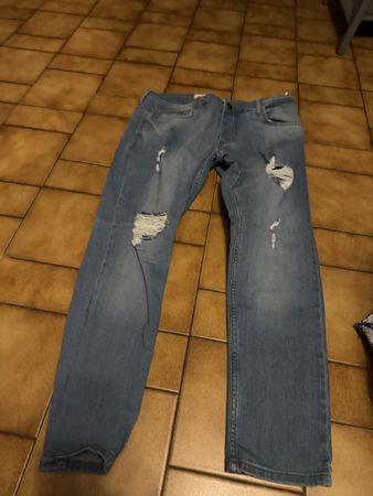 Jean bleu clair déchiré - Taille 38 Kilyan 