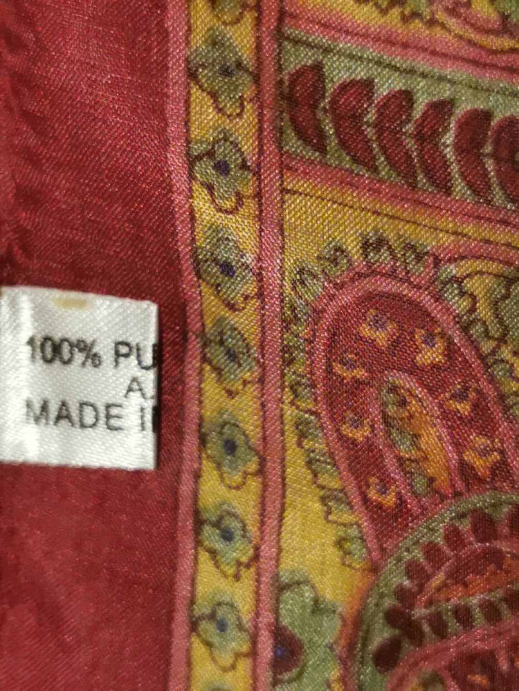 Foulard & Sciarpe: Damen Schal aus Seide – Nuovo (secondo la descrizione) da Schlieren venduto da vlalif 2