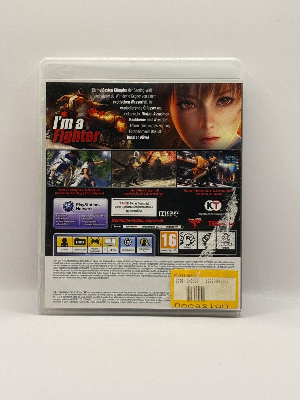 Giochi: Dead or Alive 5 - Playstation 3 - CIB – Usato da Dietikon venduto da gab_qz7y 1